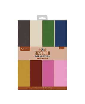 Crafter's Companion Western Collection A4 Luxury Linen Card (WC-LINEN-A4) Crafter's Companion Western Collection A4 Luxury Linen Card (WC-LINEN-A4)