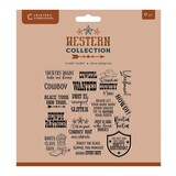 Crafter's Companion Western Collection Clear Stamps Rootin’ Tootin’ (WC-CA-ST-ROTO)