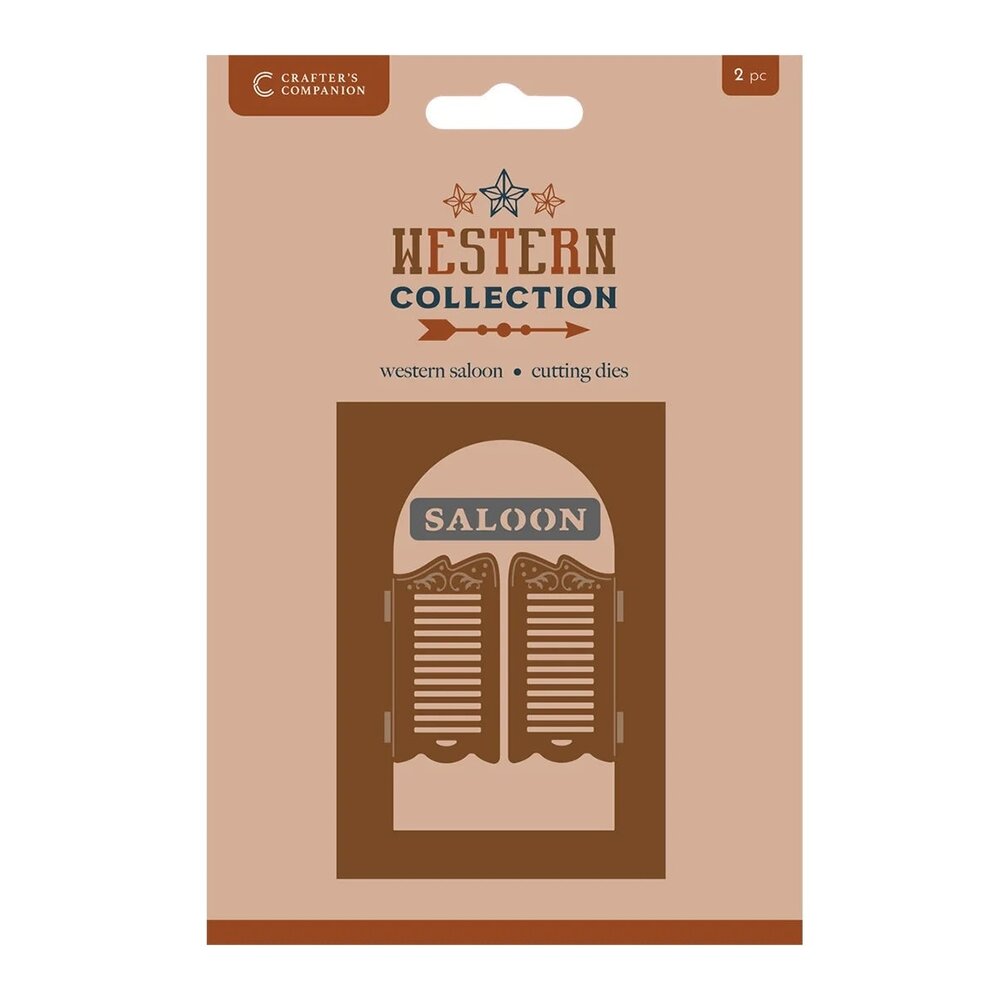 Crafter's Companion Western Collection Dies Western Saloon (WC-MD-CAD-WESL) Crafter's Companion Western Collection Dies Western Saloon (WC-MD-CAD-WESL)