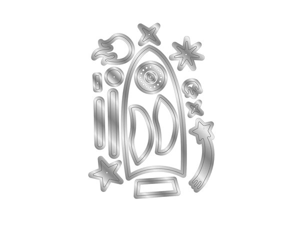 Crafter's Companion Little Adventurer Dies Space Traveller (CC-MD-SPTR) Crafter's Companion Little Adventurer Dies Space Traveller (CC-MD-SPTR)