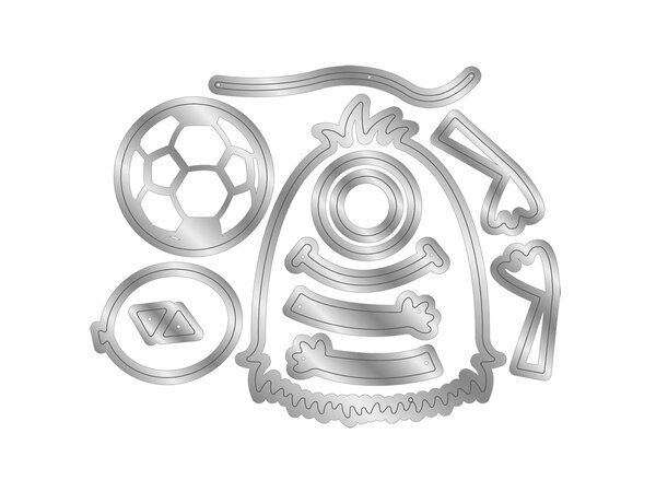 Crafter's Companion Little Adventurer Dies Milo the Monster (CC-MD-MILO) Crafter's Companion Little Adventurer Dies Milo the Monster (CC-MD-MILO)