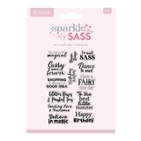 Crafter's Companion Sparkle and Sass Clear Stamps Too Much Sass Sentiments (CC-CA-ST-TMSS)