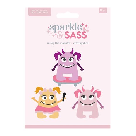 Crafter's Companion Sparkle and Sass Dies Missy the Monster (CC-MD-MIMO) Crafter's Companion Sparkle and Sass Dies Missy the Monster (CC-MD-MIMO)