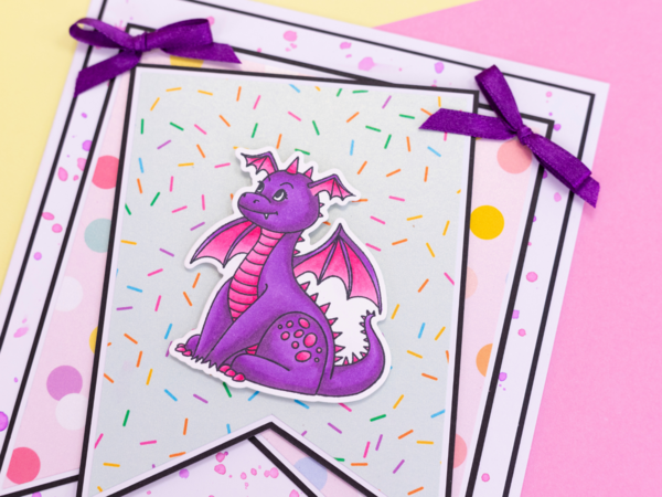 Crafter's Companion Sparkle and Sass Stamp & Die Daisy the Dragon (CC-STD-DADR) Crafter's Companion Sparkle and Sass Stamp & Die Daisy the Dragon (CC-STD-DADR)