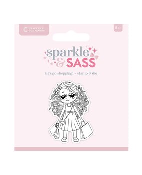 Crafter's Companion Sparkle and Sass Stamp & Die Let’s go Shopping! (CC-STD-LGSH) Crafter's Companion Sparkle and Sass Stamp & Die Let’s go Shopping! (CC-STD-LGSH)