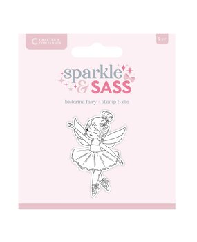 Crafter's Companion Sparkle and Sass Stamp & Die Ballerina Fairy (CC-STD-BAFA) Crafter's Companion Sparkle and Sass Stamp & Die Ballerina Fairy (CC-STD-BAFA)