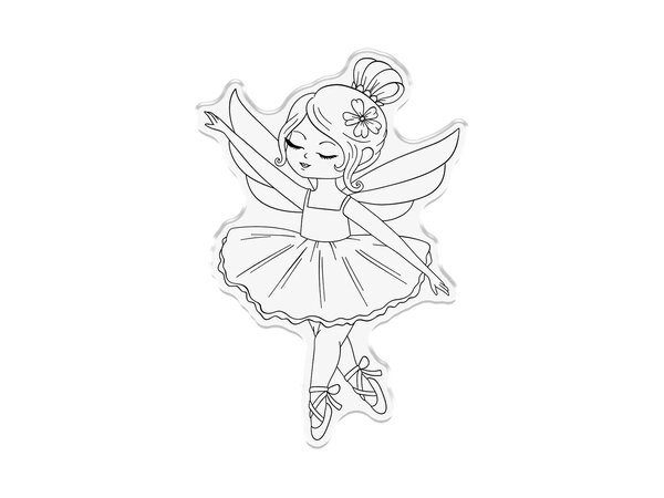 Crafter's Companion Sparkle and Sass Stamp & Die Ballerina Fairy (CC-STD-BAFA) Crafter's Companion Sparkle and Sass Stamp & Die Ballerina Fairy (CC-STD-BAFA)