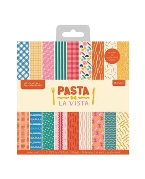 Crafter's Companion Pasta La Vista 6x6 Inch Paper Pad (CC-PLV-PAD6) Crafter's Companion Pasta La Vista 6x6 Inch Paper Pad (CC-PLV-PAD6)