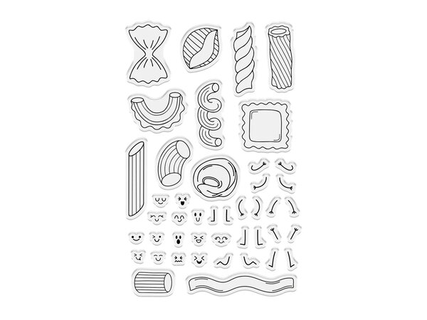 Crafter's Companion Pasta La Vista Stamp & Die Pasta Party (CC-PLV-STD-PAPA) Crafter's Companion Pasta La Vista Stamp & Die Pasta Party (CC-PLV-STD-PAPA)