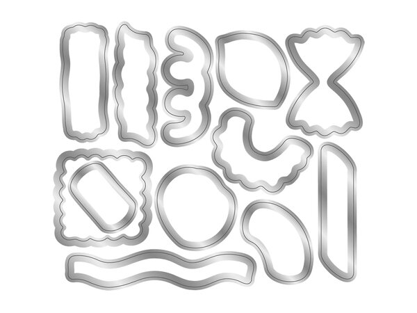 Crafter's Companion Pasta La Vista Stamp & Die Pasta Party (CC-PLV-STD-PAPA) Crafter's Companion Pasta La Vista Stamp & Die Pasta Party (CC-PLV-STD-PAPA)