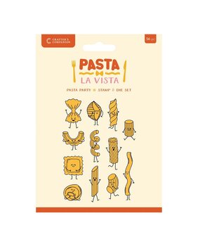 Crafter's Companion Pasta La Vista Stamp & Die Pasta Party (CC-PLV-STD-PAPA) Crafter's Companion Pasta La Vista Stamp & Die Pasta Party (CC-PLV-STD-PAPA)