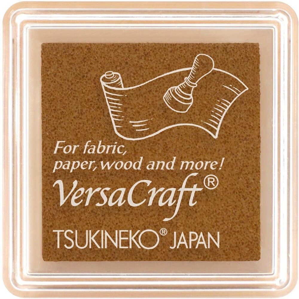 Tsukineko VersaCraft Butterscotch Small Ink Pad (VK-SML-204) Tsukineko VersaCraft Butterscotch Small Ink Pad (VK-SML-204)