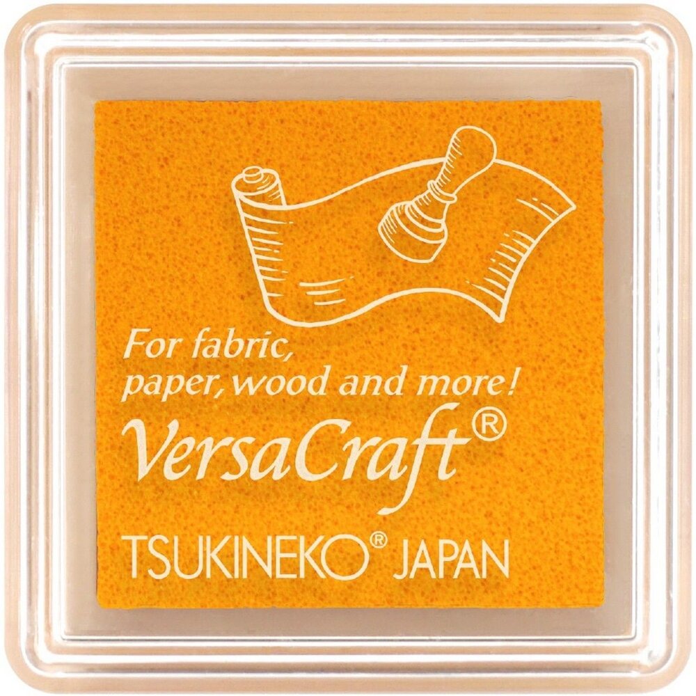 Tsukineko VersaCraft Saffron Small Ink Pad (VK-SML-211) Tsukineko VersaCraft Saffron Small Ink Pad (VK-SML-211)