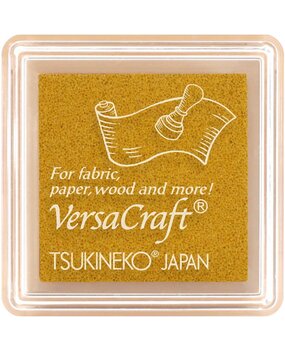 Tsukineko VersaCraft Mustard Yellow Small Ink Pad (VK-SML-212) Tsukineko VersaCraft Mustard Yellow Small Ink Pad (VK-SML-212)