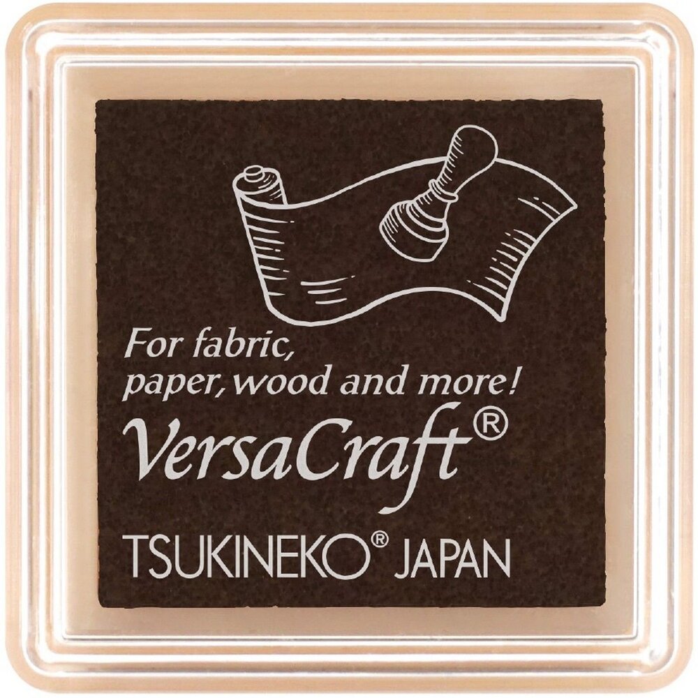 Tsukineko VersaCraft Cocoa Small Ink Pad (VK-SML-K18) Tsukineko VersaCraft Cocoa Small Ink Pad (VK-SML-K18)