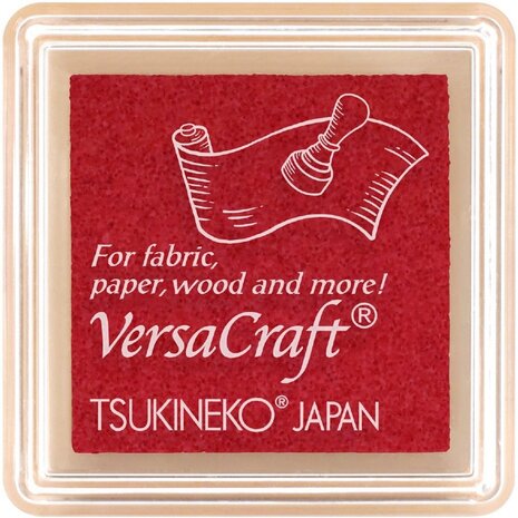 Tsukineko VersaCraft Ruby Small Ink Pad (VK-SML-K23) Tsukineko VersaCraft Ruby Small Ink Pad (VK-SML-K23)