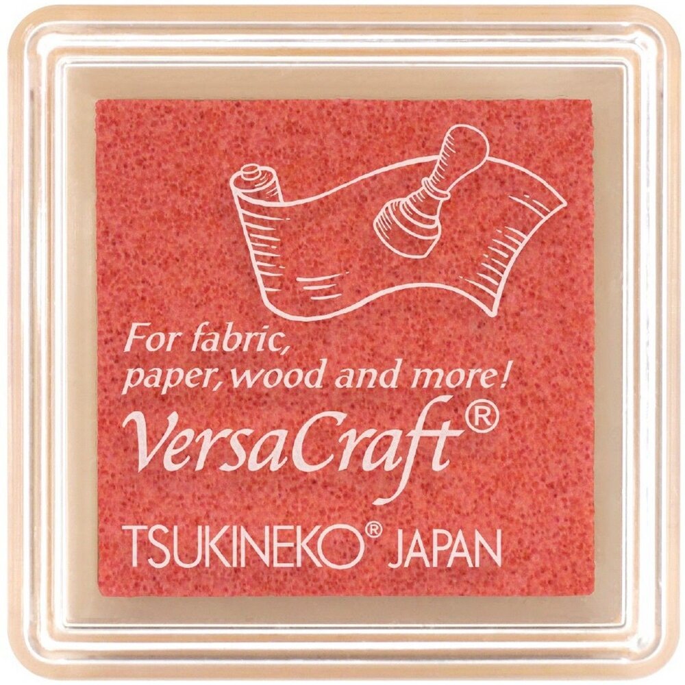 Tsukineko VersaCraft Coral Pink Small Ink Pad (VK-SML-K24) Tsukineko VersaCraft Coral Pink Small Ink Pad (VK-SML-K24)
