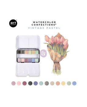 Art Philosophy Watercolor Confections Vintage Pastels (636722) Art Philosophy Watercolor Confections Vintage Pastels (636722)