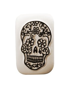 LaDot Sugar Skull M Tattoo Stone (LAM137)