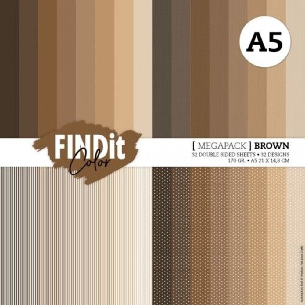 Find It Trading Color A5 Megapack Brown (FITCPPA5001) Find It Trading Color A5 Megapack Brown (FITCPPA5001)