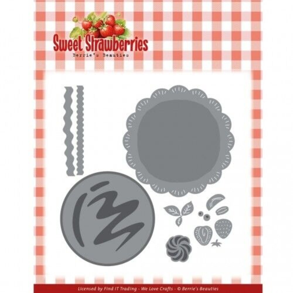 Berrie's Beauties Sweet Strawberries Dies Strawberry Pie (BBD10045) Berrie's Beauties Sweet Strawberries Dies Strawberry Pie (BBD10045)