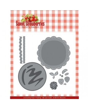 Berrie's Beauties Sweet Strawberries Dies Strawberry Pie (BBD10045)