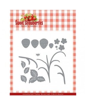 Berrie's Beauties Sweet Strawberries Dies Strawberry Plant (BBD10046)