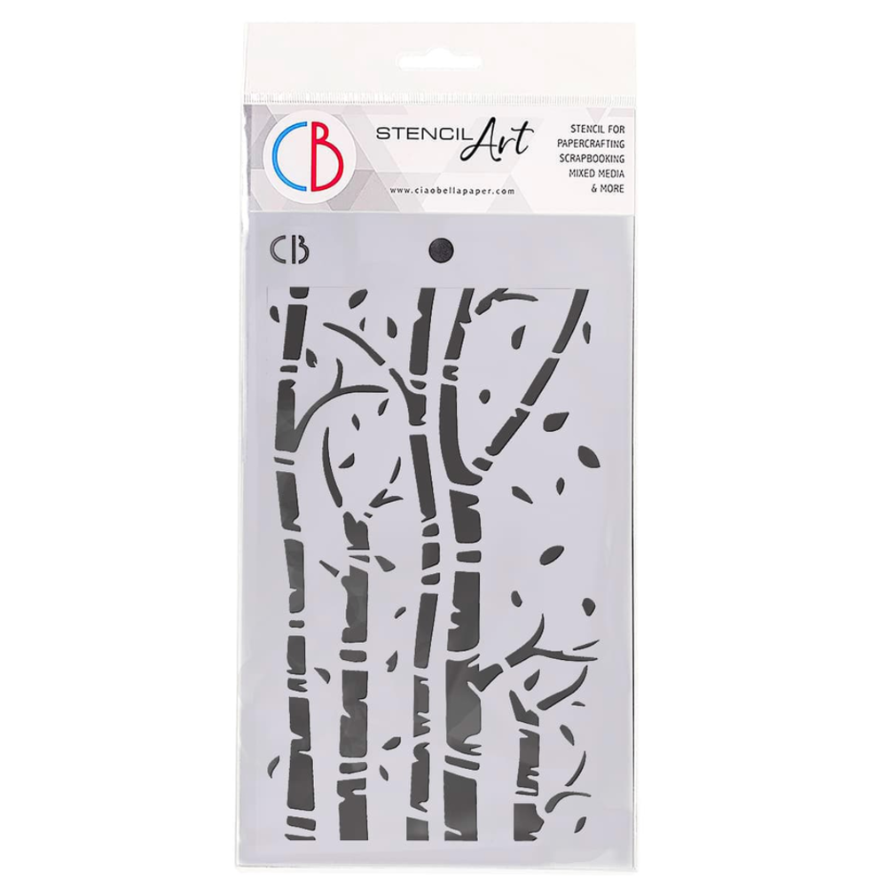 Ciao Bella Papercrafting Birch Trees Masking Stencil (MS057)
