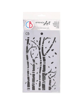 Ciao Bella Papercrafting Birch Trees Masking Stencil (MS057)