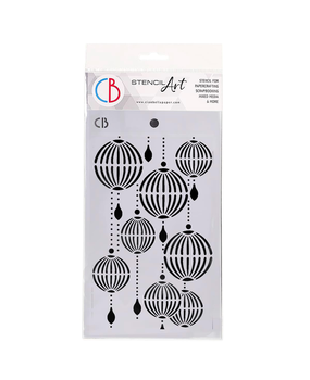 Ciao Bella Papercrafting Lanterns Masking Stencil (MS003) Ciao Bella Papercrafting Lanterns Masking Stencil (MS003)