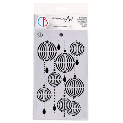 Ciao Bella Papercrafting Lanterns Masking Stencil (MS003)