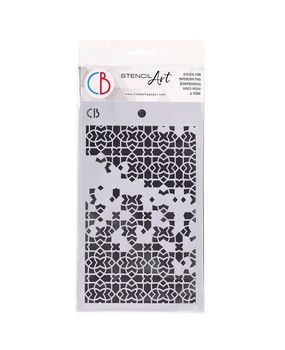 Ciao Bella Papercrafting Four Ponits Masking Stencil (MS004) Ciao Bella Papercrafting Four Ponits Masking Stencil (MS004)