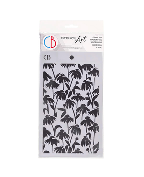 Ciao Bella Papercrafting Daisies Masking Stencil (MS005) Ciao Bella Papercrafting Daisies Masking Stencil (MS005)