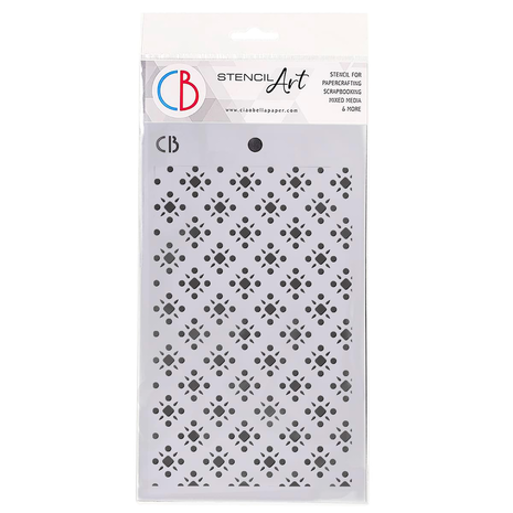 Ciao Bella Papercrafting Sangallo Lace Masking Stencil (MS040) Ciao Bella Papercrafting Sangallo Lace Masking Stencil (MS040)