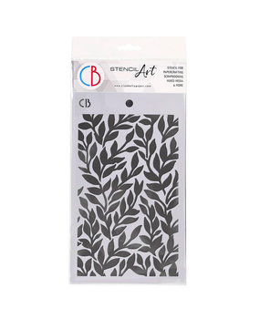 Ciao Bella Papercrafting Ramage Masking Stencil (MS037) Ciao Bella Papercrafting Ramage Masking Stencil (MS037)