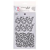 Ciao Bella Papercrafting Ribbons Masking Stencil (MS027)