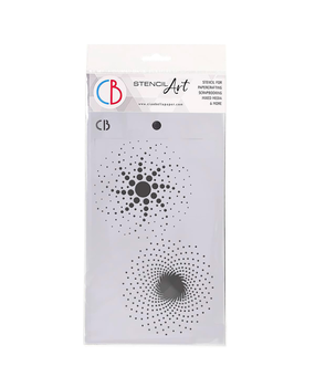 Ciao Bella Papercrafting Galaxy Masking Stencil (MS030) Ciao Bella Papercrafting Galaxy Masking Stencil (MS030)