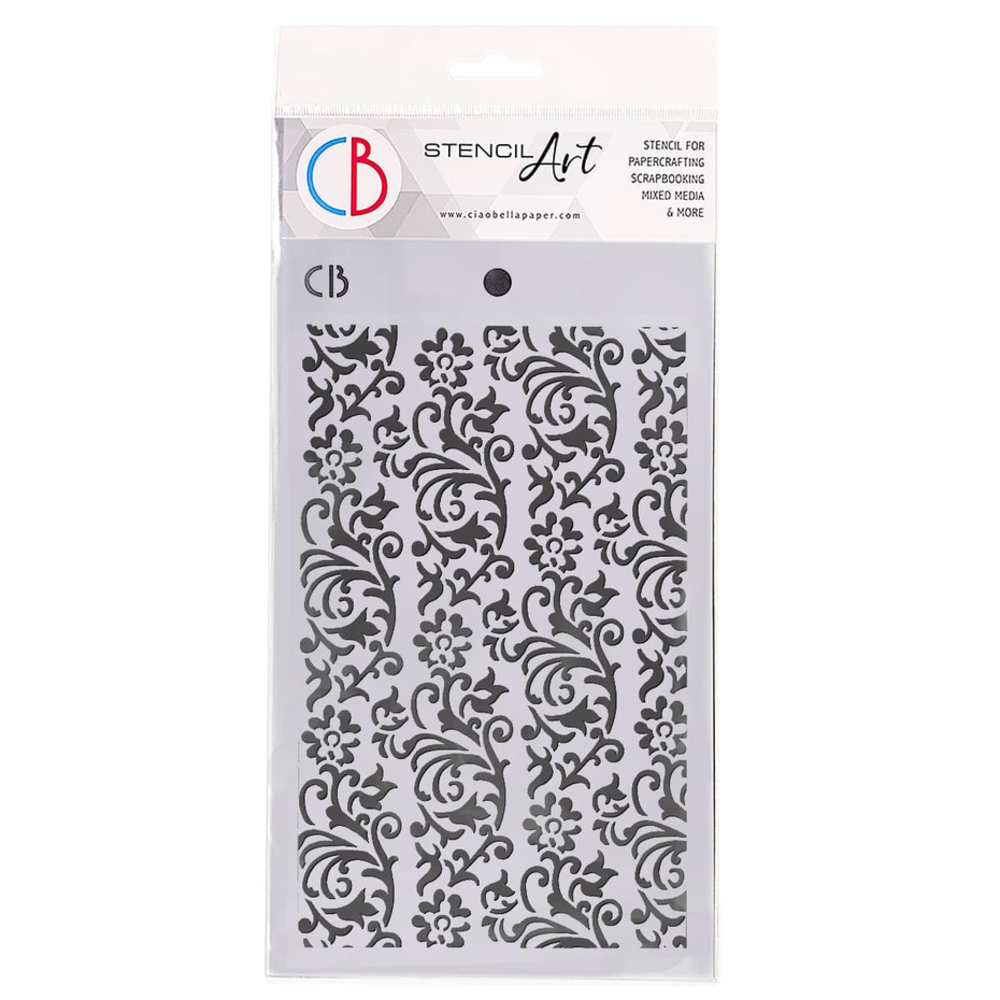 Ciao Bella Papercrafting Pisa Masking Stencil (MS024)