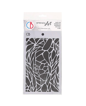 Ciao Bella Papercrafting Tiffany Masking Stencil (MS018) Ciao Bella Papercrafting Tiffany Masking Stencil (MS018)