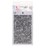 Ciao Bella Papercrafting Shells & Bubbles Masking Stencil (MS044)