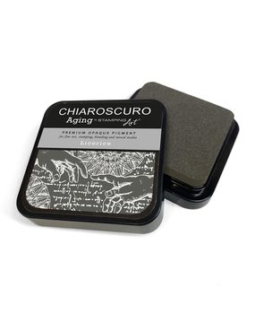 Ciao Bella Papercrafting Chiaroscuro Aging Ink Pad Licorice (PKA106)