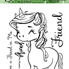 Picket Fence Studios Unicorn Friend Clear Stamps (A-105) Picket Fence Studios Unicorn Friend Clear Stamps (A-105)