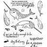 Picket Fence Studios Be A Unicorn of the Sea Clear Stamps (A-111) Picket Fence Studios Be A Unicorn of the Sea Clear Stamps (A-111)