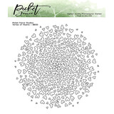 Picket Fence Studios Vortex of Hearts Clear Stamps (BB-125)