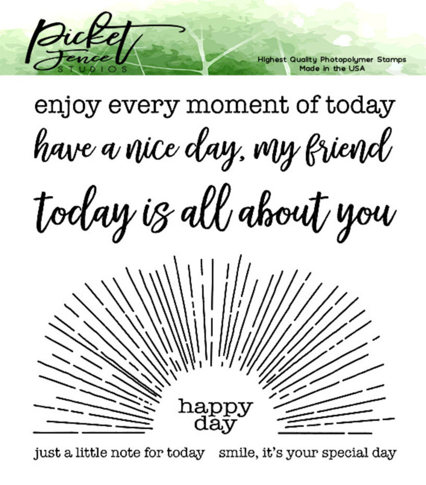 Picket Fence Studios Spotlight On You Clear Stamps (BB-111) Picket Fence Studios Spotlight On You Clear Stamps (BB-111)