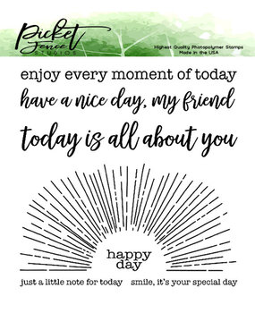 Picket Fence Studios Spotlight On You Clear Stamps (BB-111) Picket Fence Studios Spotlight On You Clear Stamps (BB-111)