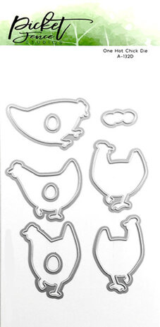 Picket Fence Studios One Hot Chick Die (A-132D) Picket Fence Studios One Hot Chick Die (A-132D)