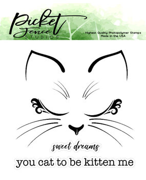 Picket Fence Studios Olivia Kitten Clear Stamps (K-104) Picket Fence Studios Olivia Kitten Clear Stamps (K-104)