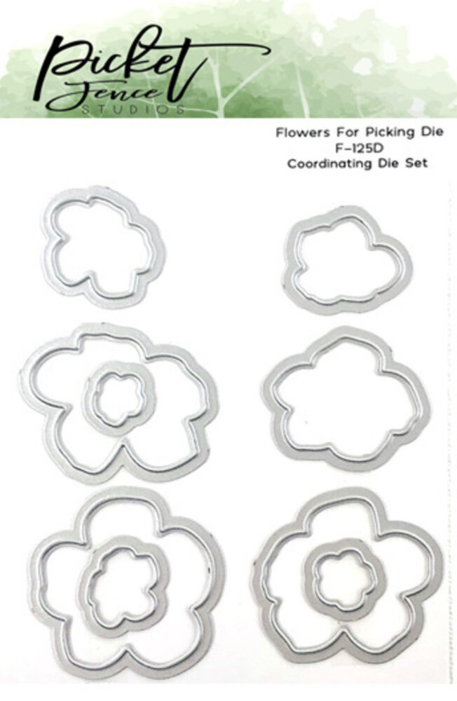 Picket Fence Studios Flowers for Picking Die (F-125D) Picket Fence Studios Flowers for Picking Die (F-125D)