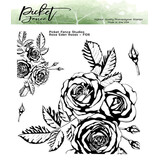 Picket Fence Studios Rosa Eden Roses Clear Stamps (F-126)